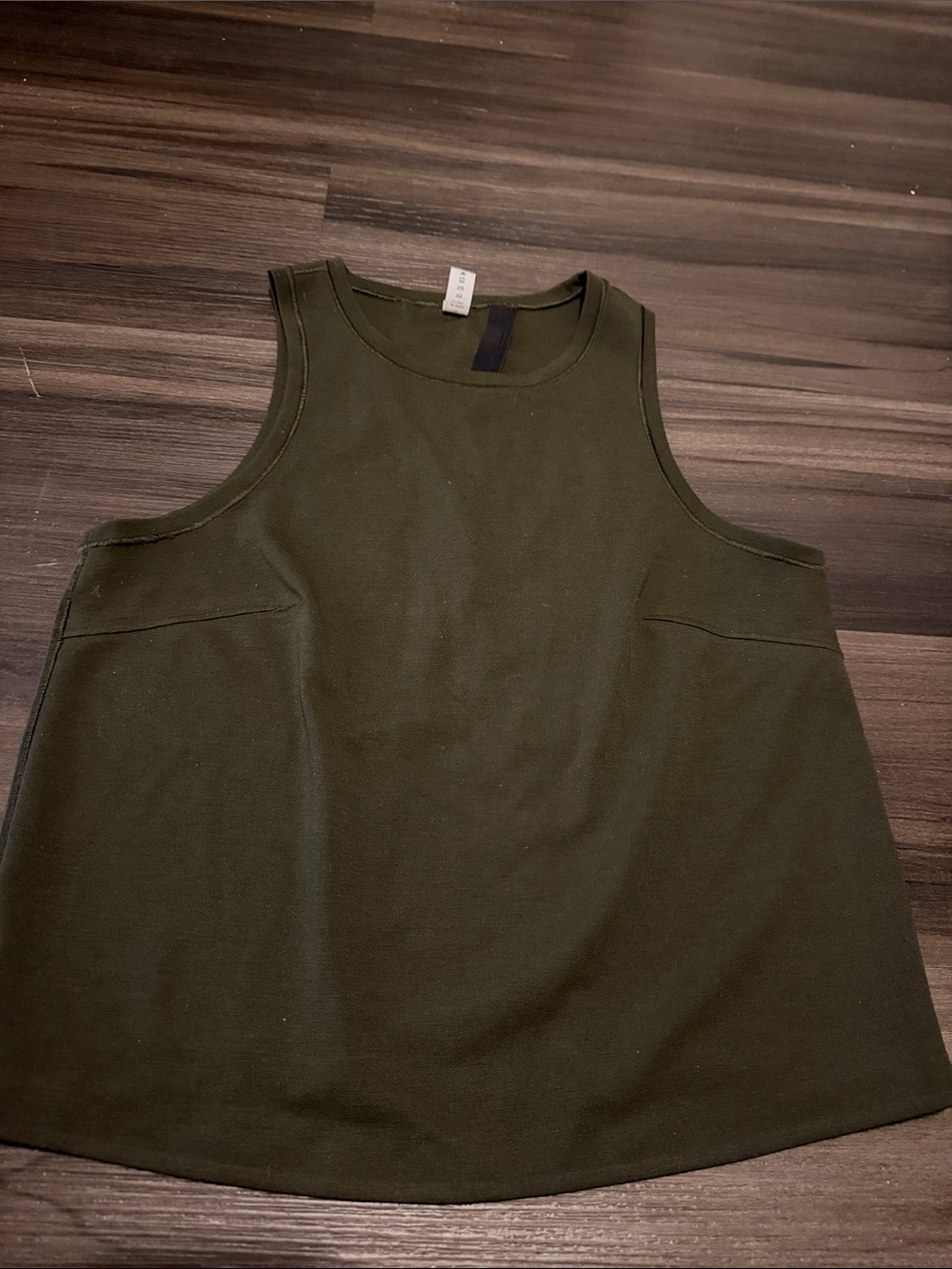 lululemon athletica Olive Green Crewneck Tank